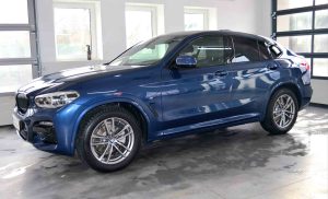 realizacja powłoki ceramicznej wykonana w Krakowie na BMW X4
