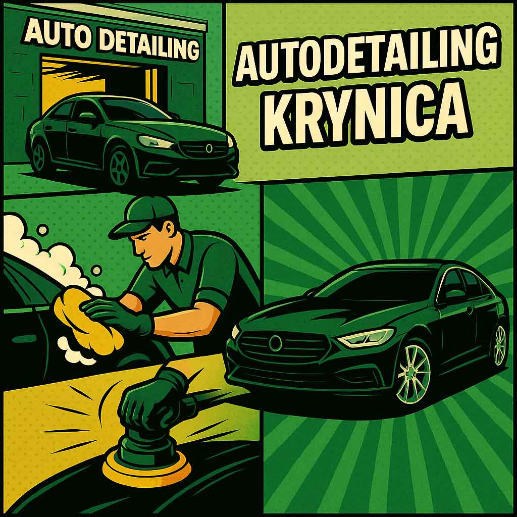 animacja przedstawiająca autodetailing krynica zdrój